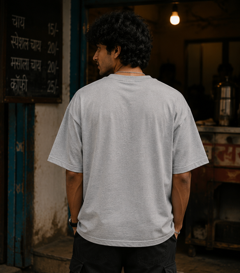err 404 chai philosophy oversized t shirt