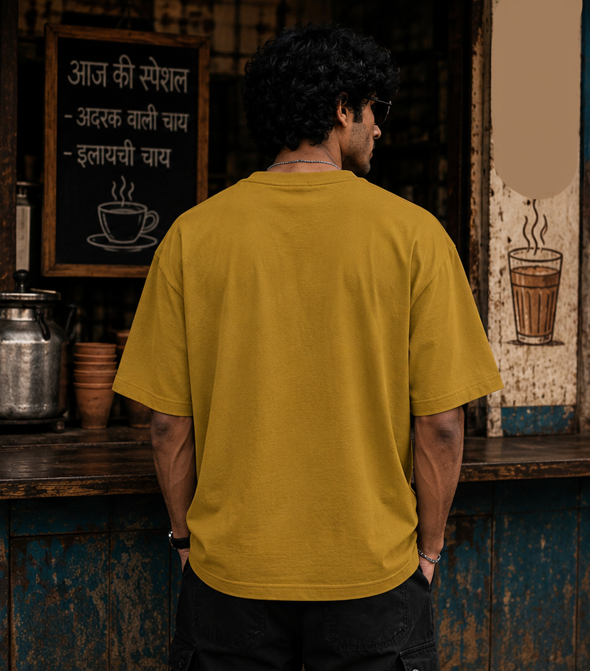 err 404 chai philosophy oversized t shirt