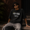 cinematic street style portrait front