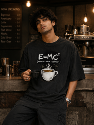 cozy cafe vibes with coffee art front
