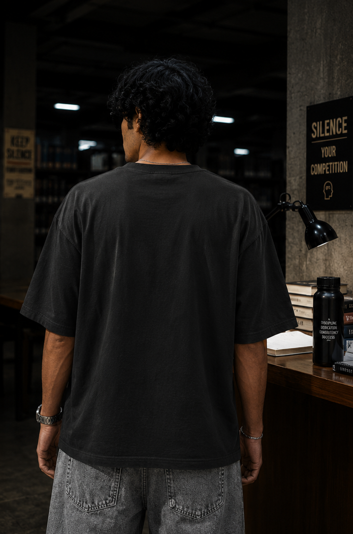 library study vibes with chill streetwear back