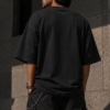 urban streetwear in moody light back