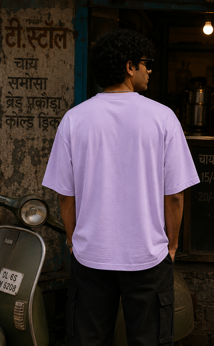 anti virus made in india oversized t shirt